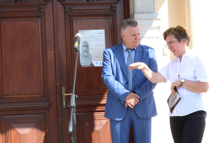 Odkritje kipa dr. Adolfa Obreze 01 Foto Ljubo Vukelič